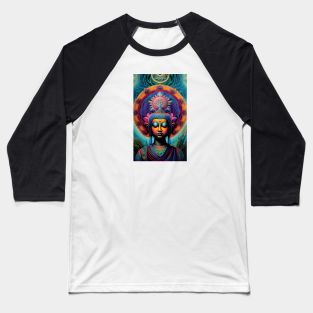 Buddha tree of life mandala Baseball T-Shirt